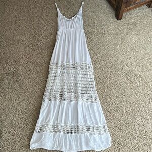 Tiare Hawaii White Maxi Dress